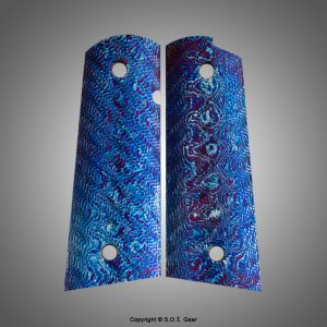 Ripples Timascus 1911 Grips